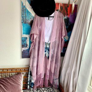 Torrid Size 1/2 Light Purple Boho Duster